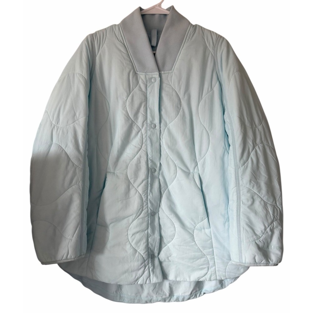 Lululemon Quilted Light Insulation Jacket Powder Blue Women's Size 4‎